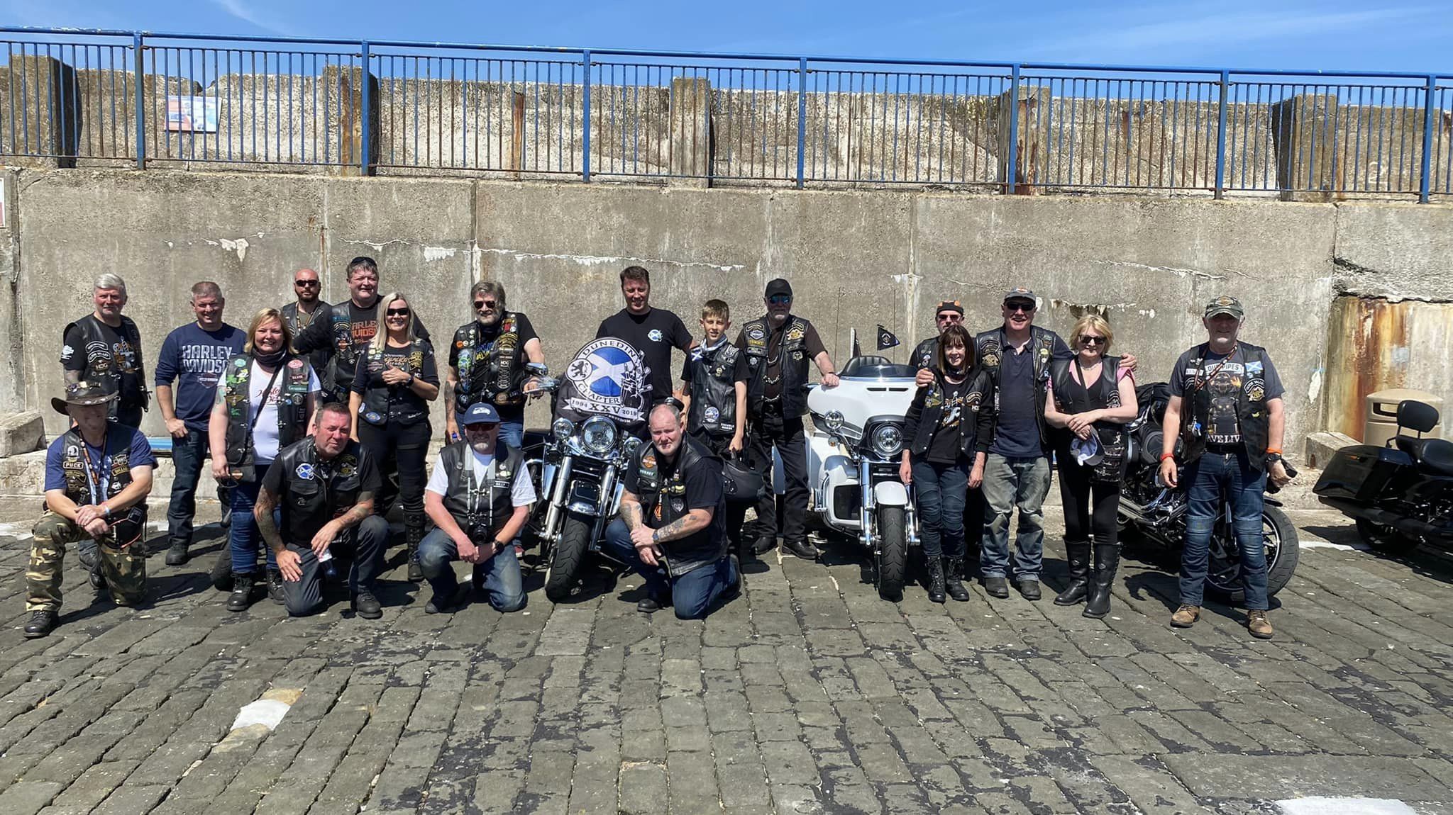 Riders from Dunedin and Clyde Valley Chapters