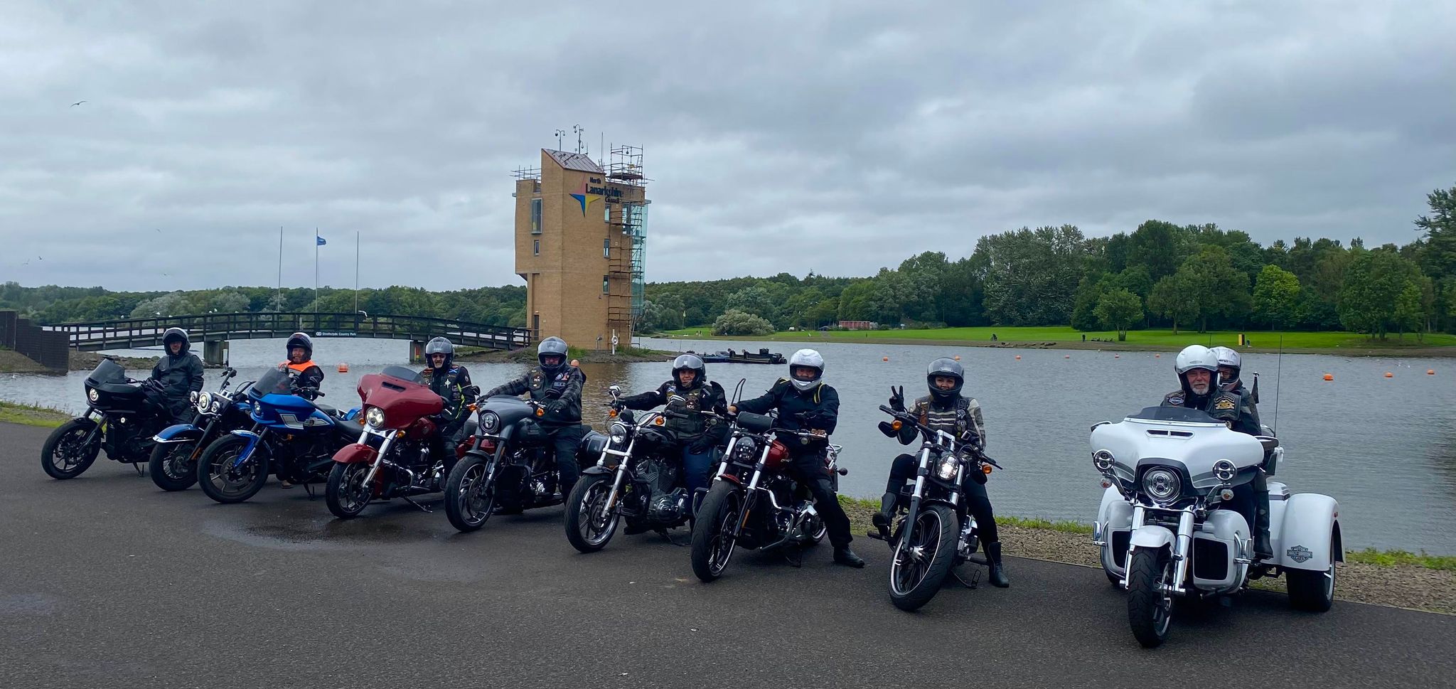 Ride to Strathclyde park